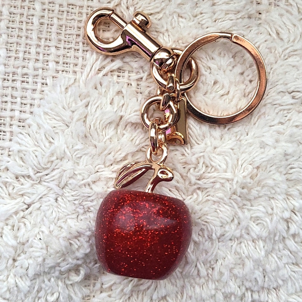 Apple bag charm/Keychain NWT - Picture 1 of 4